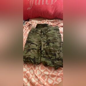 Camo cargos